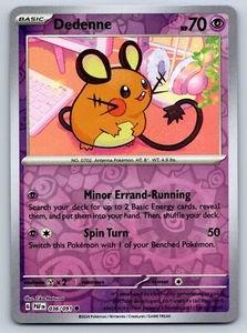 Dedenne - Reverse Holo - Paldean Fates Pokemon TCG Card - Picture 1 of 1