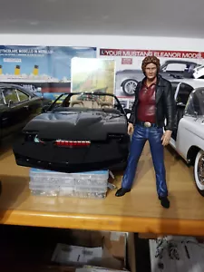Michael Knight Figure DeAgostini 1/8 Dipinto a Mano Resina Knight Rider 3DPrint - Imagen 1 de 10