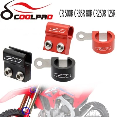 For HONDA CR 250R CR500R CR80R 85R CR125R Front Brake Hose Guide Clamps Holder - Image 1 of 4