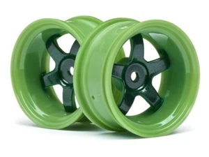 HPI Work Meister S1 Felge grün, 9mm Offset (2 St) #H111100 - Bild 1 von 2