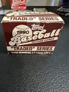 1990 Topps Traded Baseball Cards Complete Factory Set 1T-132T - Bild 1 von 3