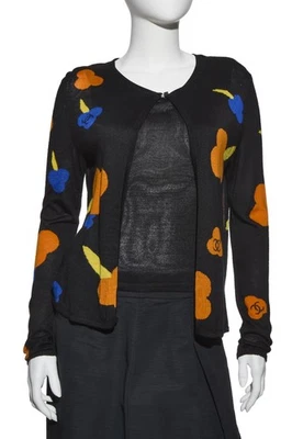Conjunto Cárdigan Chanel Negro Otoño/Invierno 2001 Foto 1 de 4
