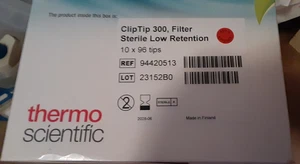 Thermo Scientific Clip Tip 300 low retention (10 Racks of 96)(960tips) 94420513 - Picture 1 of 7