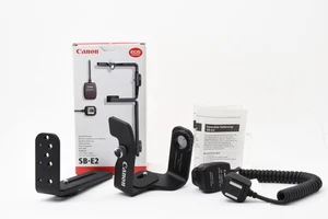 Excellent Canon Speedlight Bracket SB-E2 OC-E3 Off Camera Shoe Cord Japan - Picture 1 of 13