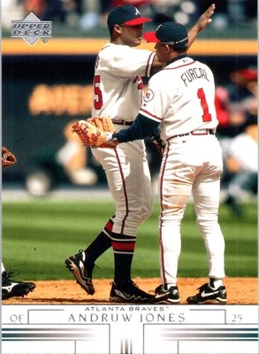 Andruw Jones Atlanta Braves 2002 Upper Deck #636 - Image 1 of 2