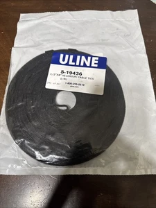 "Lote de 20 rollos - Uline S-19436 1/2 x 8"" velcro una envoltura bridas de cable rollo de 100 piezas" - Imagen 1 de 4
