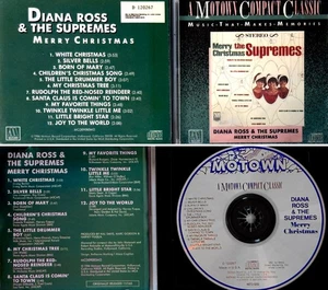 ROSS D+SUPREMES*VG+* "MERRY CHRISTMAS" 1986 US MOTOWN CD (CLUB EDITION) - Picture 1 of 1