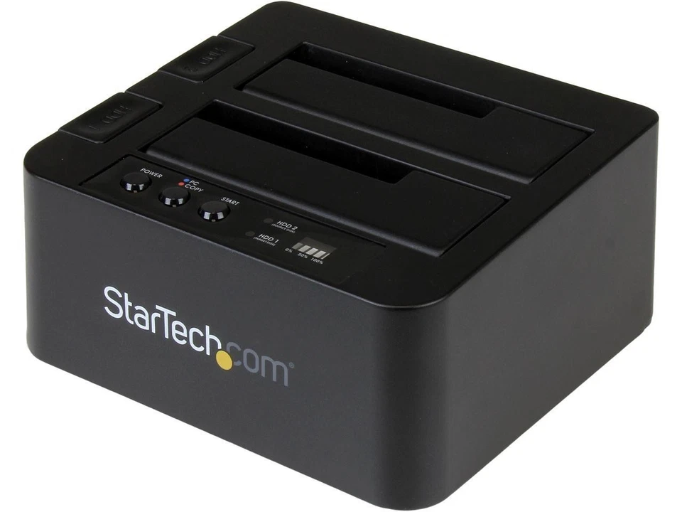 StarTech.com SDOCK2U313R USB 3.1 (10Gbps) Standalone Duplicator Dock for 2.5" & - Image 1 of 4