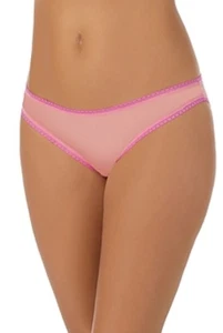 On Gossamer Mesh Hip Bikini Sunset Rose Large - Picture 1 of 2