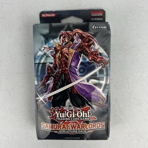 Yugioh Samurai Warlords Structure Deck 1st Edition FACTORY SEALED - Picture 1 of 5