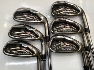 TaylorMade BURNER 2.0 Iron Set 5-9+Pw N.S.Pro 950GH Flex-S 6pcs RH Used - Picture 1 of 5