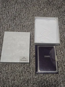 Brown with gold colored inlay Vintage Hallmark Heritage Diary sealed new in box - Picture 1 of 6