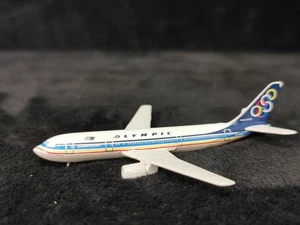 Schabak 1:600 Scale Olympic Airlines Airbus A300 Diecast Aircraft Model Display - Bild 1 von 5
