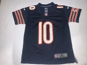 Chicago Bears Mitch  Trubisky QB Home Nike Jersey On Field Size Youth Small 8-10 - Picture 1 of 4