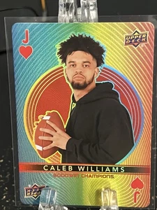 CALEB WILLIAMS-----2022 GOODWIN CHAMPIONS-----JACK OF HEARTS----FREE SHIPPING - Picture 1 of 2