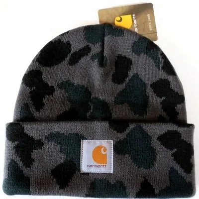 NUEVO Gorro Carhartt Negro Camuflaje Foto 1 de 4