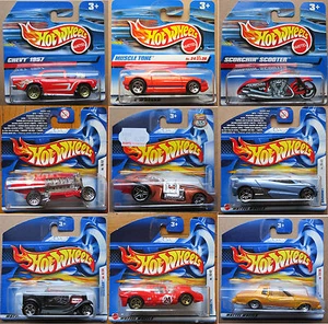 Rare Selten Jahrgang 1998+2000+2001+2002+2003 Hot Wheels 1:64 Fan & Sammler - Bild 1 von 31