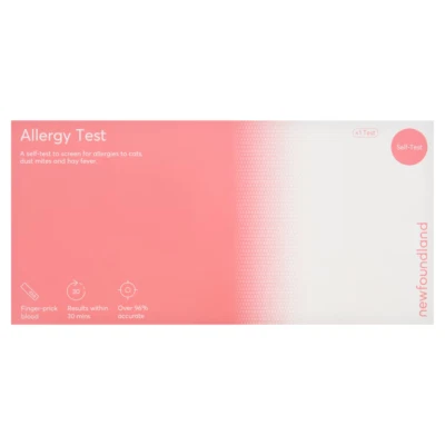 Newfoundland 3-in-1 Allergy Self-Test Kit | Fast & Accurate | Free P&P
