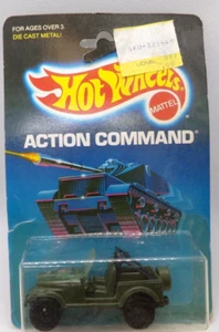 Roll Patrol Jeep CJ 1:64 Hot Wheels Action Command 110422DMT2 - Picture 1 of 2