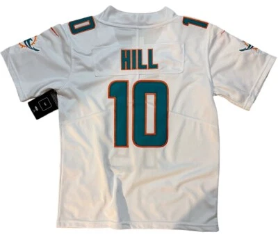 Youth Sizes - Tyreek Hill Miami Dolphins Nike Jersey - White - Image 1 of 4