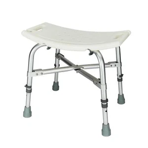 450-pounds Capacity Adjustable Medical Shower Chair Bath Tub Seat Bench Stool - Picture 1 of 10