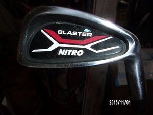 Men's 6 Iron Nitro Blaster Golf Club Right Hand Steel Shaft Light Weight, 37.5" - Picture 1 of 5