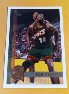 1997-98 Topps Basketball geprägt in Springfield Sam Perkins - Karte #64 - Bild 1 von 2