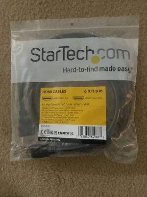 StarTech 6' High Speed HDMI Cable #HDMM6 - Image 1 of 2