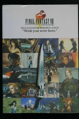 JAPAN Final Fantasy VIII Memorial Album"Wish you were here." CG Visual Book - Image 1 of 4
