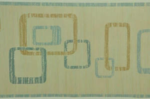 Wallpaper Border textured rectangles figures FI46117B - Picture 1 of 2