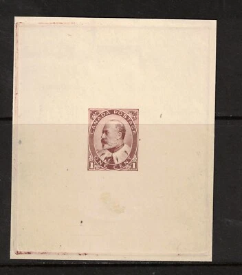 Canada #89e-Ae Minus & Pratt Extra Fine Die Proof Essay In Reddish Brown - Image 1 of 2