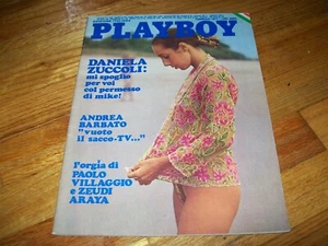 FEBRUARY 1977 PLAYBOY ITALY ITALIAN EXCELLENT CONDITION VERY RARE VINTAGE ISSUE - Picture 1 of 2