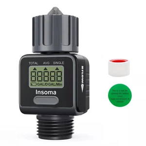 2pk Digital Water Flow Rate Meter High Accuracy Water Consumption and Flow Rate - Picture 1 of 12