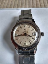 ZODIAC SEAWOLF DATEOGRAPHIC - VIETNAM ERA - MID 60's - RIVETED STRETCH BRACELET