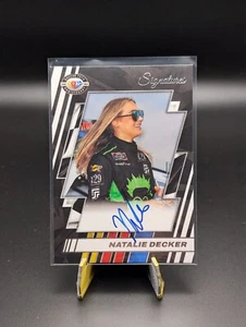2023 Panini Donruss NASCAR Natalie Decker 75th Anniversary Signatures Auto - Picture 1 of 2