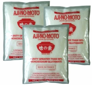 3er-Pack AJI-NO-MOTO Mononatrium Glutamat (3x 454g) | Geschmacksverstärker E621