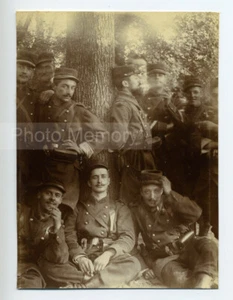 Les hommes du 59e R.I., à Foix, Ariège - Photo Amateur 1910 - Imagen 1 de 4