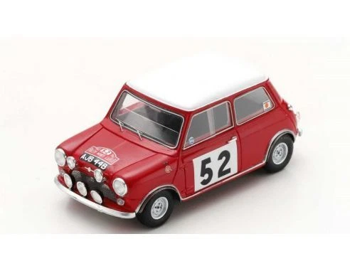 Spark Model Mini Cooper S #52 Winner Rallye Monte C 1:43 S1193 - Image 1 of 1