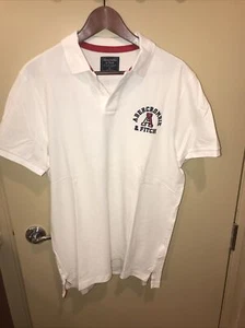 Camisa polo rara, vintage Abercrombie & Fitch algodón suave manga corta XL NUEVA SIN ETIQUETAS - Imagen 1 de 8