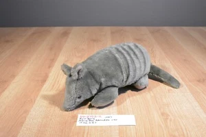 Russ Berrie Álamo el Armadillo Gris Años 80 Beanbag Peluche (310-2752-2) - Imagen 1 de 7