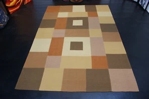 nr 193391 Hochwertige Designer Patchwork Kelim Wolle Teppich Kilim ca 240 x 170  - Bild 1 von 10