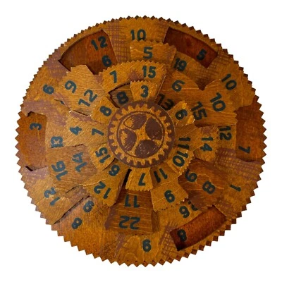 Greek Computer Wooden True Genius Brainteaser brain twister difficult Puzzle - Image 1 of 3