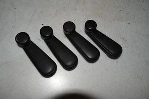 4x Fensterkurbel VW Golf II Jetta II 4-Türer Schwarz SET 191837579 449008 - Picture 1 of 6