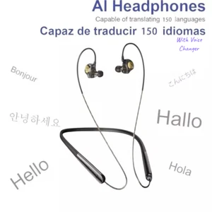 3-in-1 Smart Voice Translation Earbuds 150+ Languages Real Time AI Translator US - Picture 1 of 19