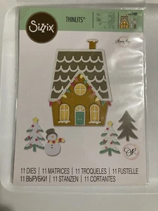 Sizzix Thinlits Dies By Olivia Rose 11/Pkg-House -665480 - Picture 1 of 3