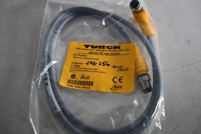 NEW Turck WKS 4.5T-1-RSS 4.5T/C1118 U-76910 Double-ended cable / cordset  5-pin  - Image 1 of 3