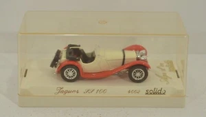 1938 Red & White Jaguar SS 100 4002 Golden Age d'or Solido 1:43 Diecast Car 3.5" - Picture 1 of 3