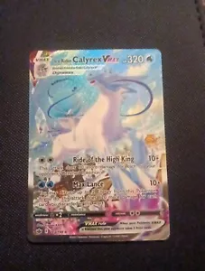 Ice Rider Calyrex VMAX 203/198 - Picture 1 of 2