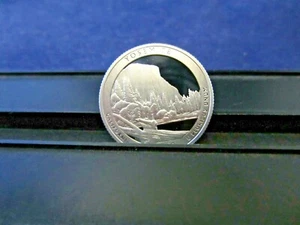2010-S Yosemite SILVER Quarter Deep Cameo Mirror Proof Upper Grading Ranges - Picture 1 of 4