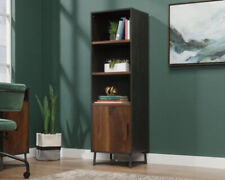 Teknik Office Canyon Lane 3 Shelf Bookcase with a door Brew Oak finish with Gran